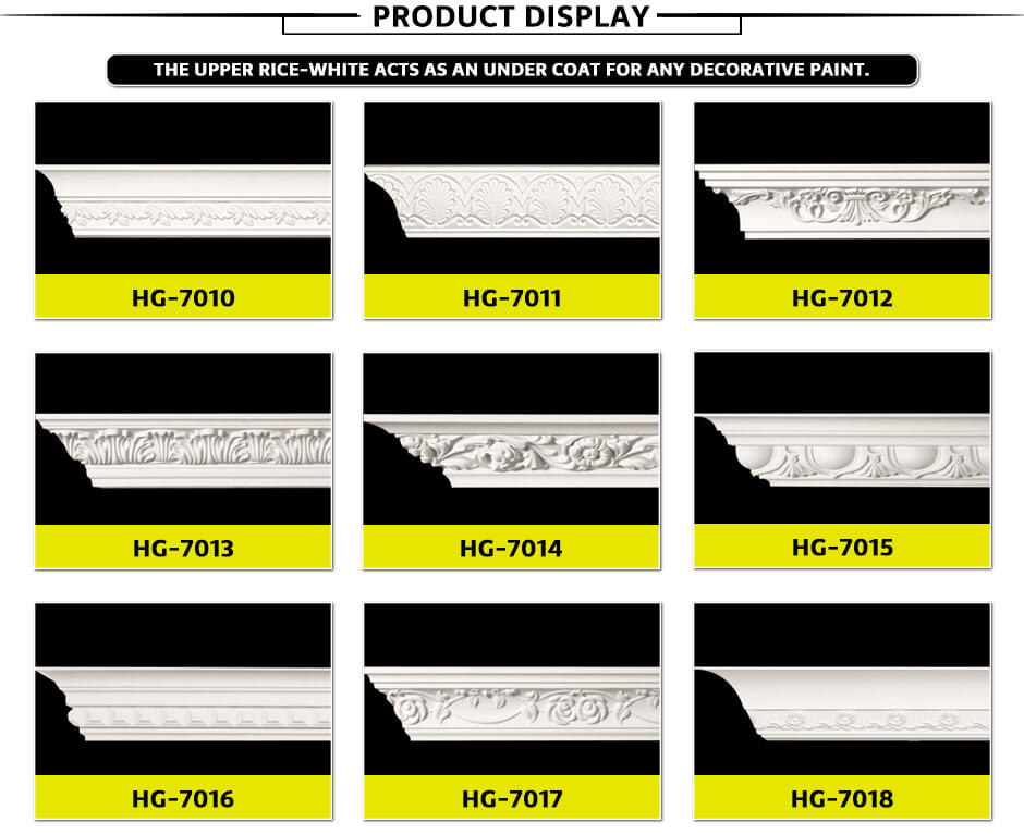 Carving Cornice Mouldings-HG7010 a