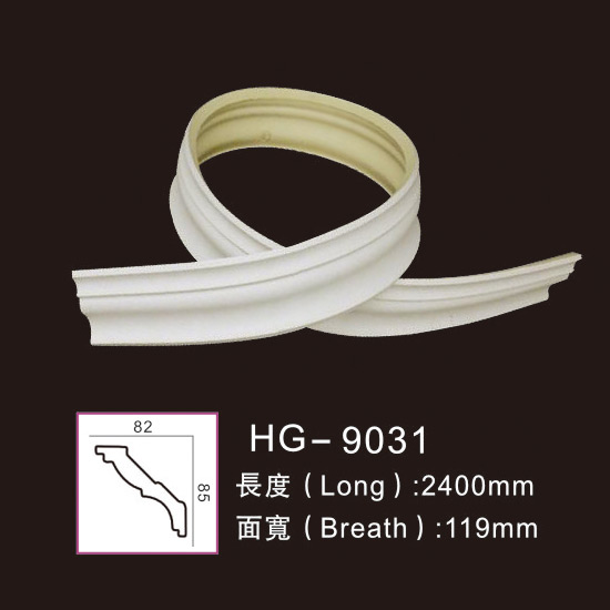 Special Design for Decorative Pu Crown Cornices Moulding -
 Flexible Wire-HG-9031 – HUAGE DECORATIVE