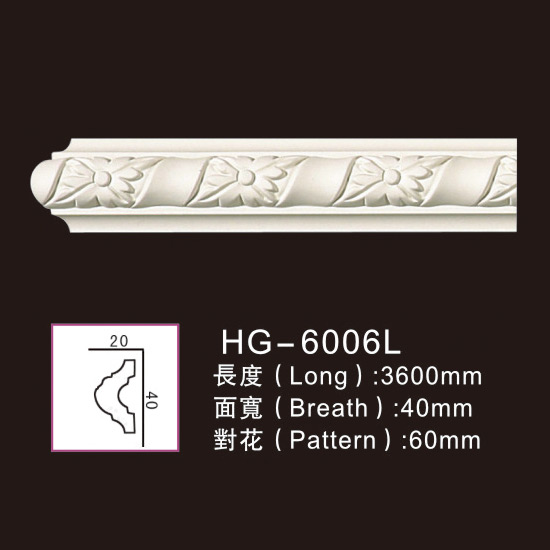 Top Suppliers Custom Design Polyurethane Foam Mouldings -
 3.6M Long Lines-HG-6006L – HUAGE DECORATIVE