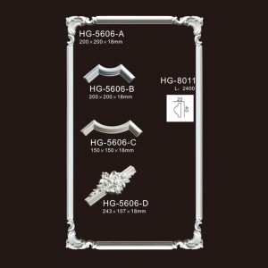 Factory Promotional Marble Fireplace Hearth -
 Elegant Corner & Frames-HG-5606 – HUAGE DECORATIVE
