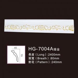 Effect Of Line Plate-HG-7004A outline in gold