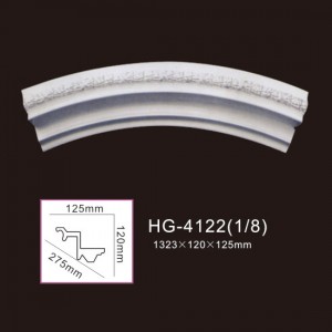 Hot New Products Round Moulding -
 Beautiful Lamp Plate-HG-4122 – HUAGE DECORATIVE