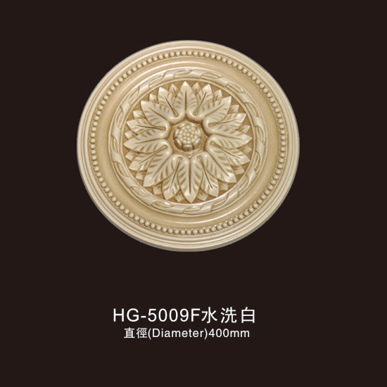 2019 China New Design Decorative Polyurethane Crown Moulding -
 Ceiling Mouldings-HG-5009F water white – HUAGE DECORATIVE