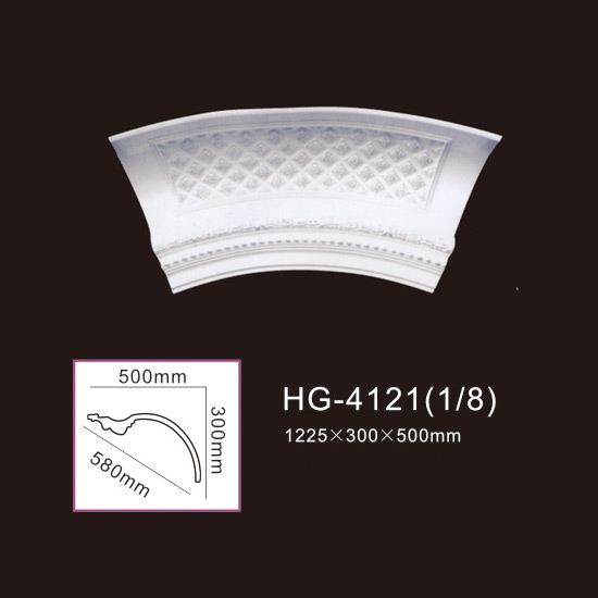 Super Lowest Price Wood Ceilling Cornice Moulding -
 Beautiful Lamp Plate-HG-4121 – HUAGE DECORATIVE