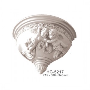2019 New Style Decorative Medallion -
 Fireplace Corbels & Surface Mounted Nicbes-HG-5217 – HUAGE DECORATIVE
