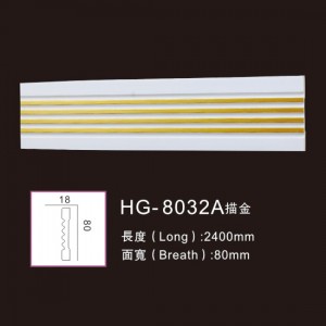 Effect Of Line Plate-HG-8032A outline in gold