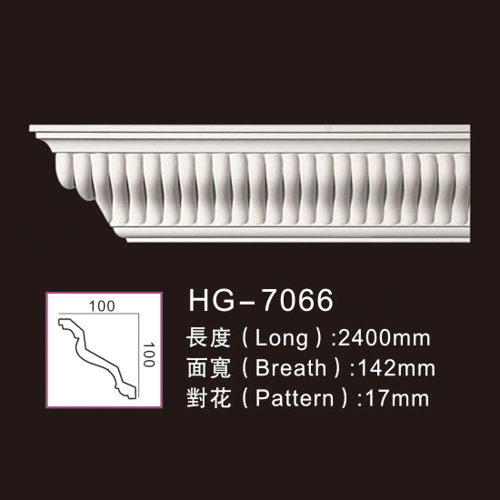 Factory Outlets Decorative Polyurethane Pu Moulding -
 Carving Cornice Mouldings-HG7066 – HUAGE DECORATIVE