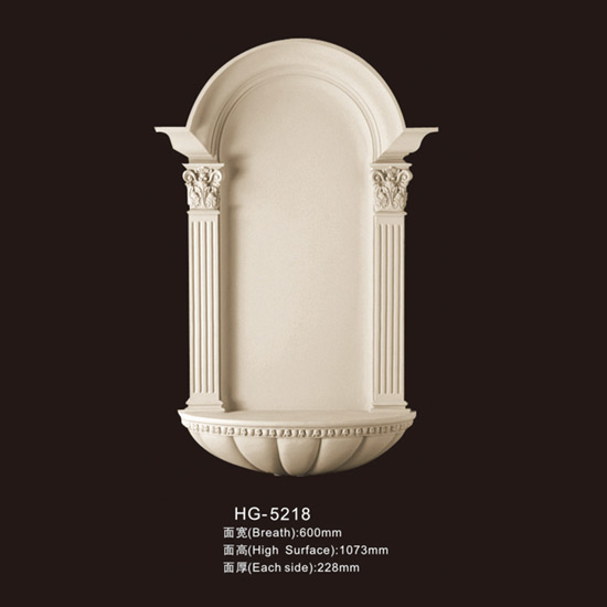 Manufacturer for PU Fireplace -
 Fireplace Corbels & Surface Mounted Nicbes-HG-5218 – HUAGE DECORATIVE
