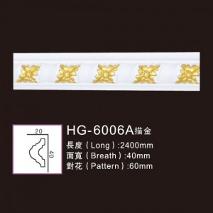 Effect Of Line Plate-HG-6006A outline in gold