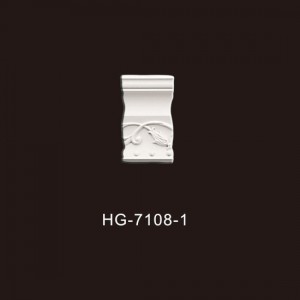 Low price for Hot Cornice Crown Moulding -
 PU-HG-7108-1 – HUAGE DECORATIVE