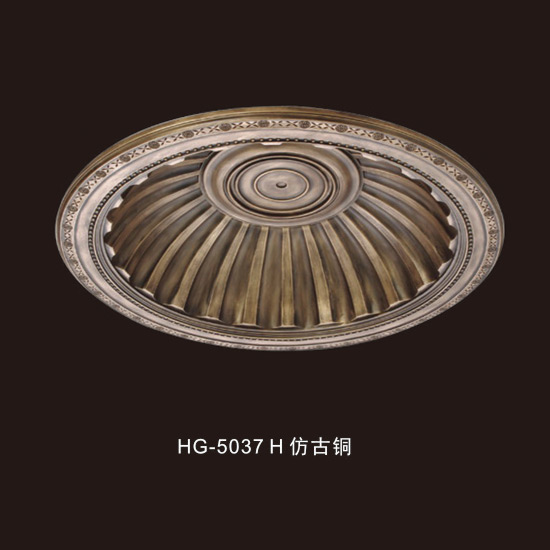 Manufacturer for Fiberglass Plaster Crown Moulding -
 Ceiling Mouldings-HG-5037H Antique copper – HUAGE DECORATIVE