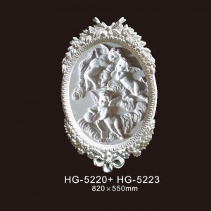 Factory wholesale Cornice Ceilling Crown Moulding -
 Picture Fuame-HG-5220+5223 – HUAGE DECORATIVE